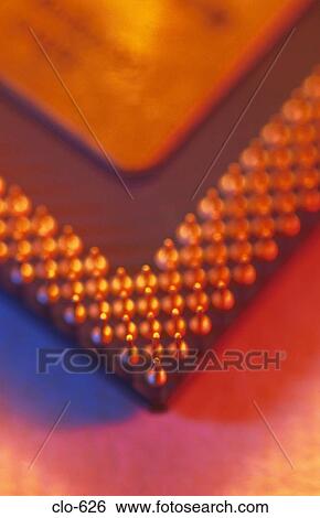 Corner of Computer Chip View Large Photo Image Stock Photograph - Corner of Computer Chip. Fotosearch