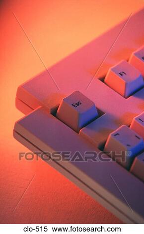 Corner of Keyboard with Escape Key View Large Photo Image Stock Photography - Corner of Keyboard with Escape Key. Fotosearch