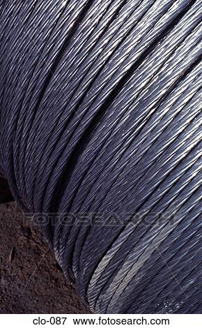 Detail of Steel Cable around a Drum View Large Photo Image Stock Photo - Detail of Steel Cable around a Drum. Fotosearch