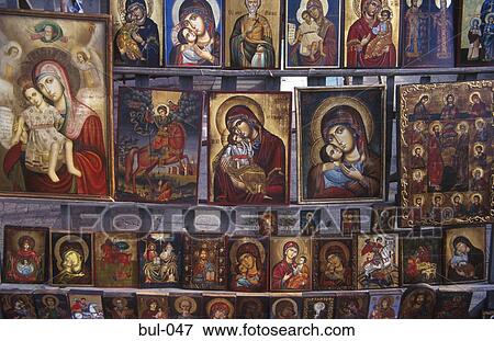 Display of Religious Art Sofia Bulgaria View Large Photo Image Stock Photo - Display of Religious Art Sofia Bulgaria. Fotosearch