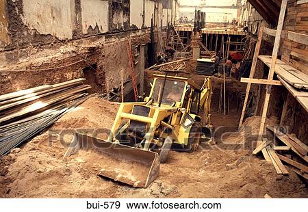 Earthmoving at Building Site Buenos Aires Argentina View Large Photo Image Stock Photo - Earthmoving at Building Site Buenos Aires Argentina. Fotosearch