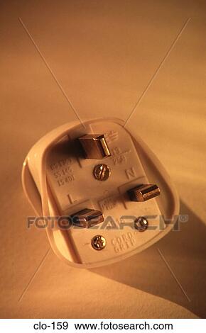 Electric Plug Prongs under Tinted Light View Large Photo Image Stock Photo - Electric Plug Prongs under Tinted Light. Fotosearch