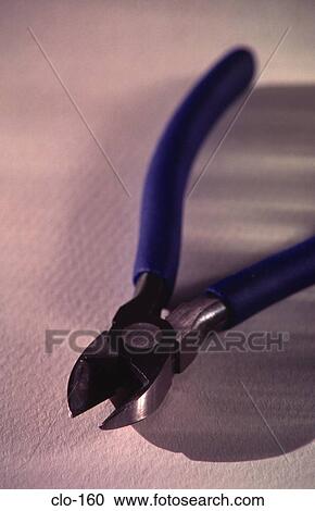 Stock Image - Electrical Wire Cutters. Fotosearch