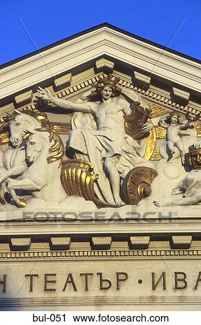 Façade of Ivan Vazou National Academic Theatre Sofia Bulgaria View Large Photo Image Stock Image - Façade of Ivan Vazou National Academic Theatre Sofia Bulgaria. Fotosearch