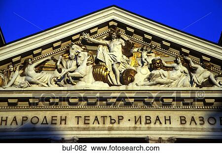 Façade of Ivan Vazou National Academic Theatre Sofia Bulgaria View Large Photo Image Stock Image - Façade of Ivan Vazou National Academic Theatre Sofia Bulgaria. Fotosearch