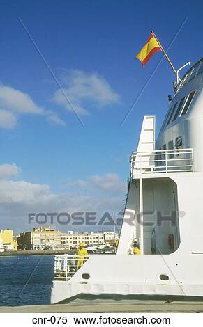 Stock Photography - Ferry Corralejo Fuerteventura Canary Islands. Fotosearch