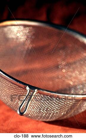Flour Sieve on Desk View Large Photo Image Stock Photo - Flour Sieve on Desk. Fotosearch
