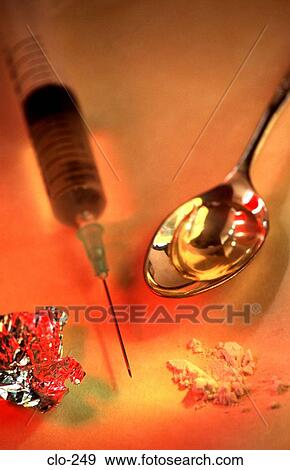 Foil Syringe Powder and Spoon View Large Photo Image Stock Photo - Foil Syringe Powder and Spoon. Fotosearch