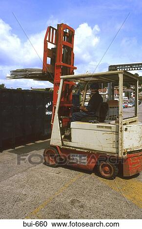 Forklift Truck View Large Photo Image Stock Image - Forklift Truck. Fotosearch