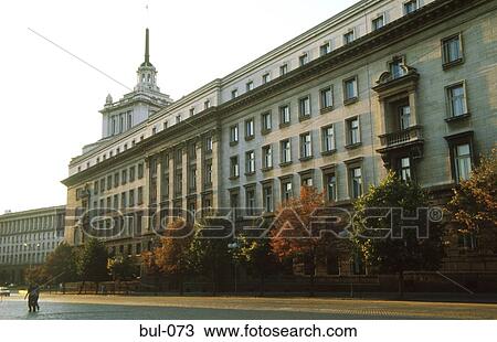 Former Communist Party Building Sofia Bulgaria View Large Photo Image Stock Image - Former Communist Party Building Sofia Bulgaria. Fotosearch