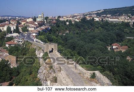 Fortified Road Leading to Tsarevets Citadel Veliko Tarnovo Bulgaria View Large Photo Image Stock Photo - Fortified Road Leading to Tsarevets Citadel Veliko Tarnovo Bulgaria. Fotosearch