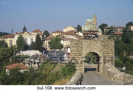 Fortified Road Leading to Tsarevets Citadel Veliko Tarnovo Bulgaria View Large Photo Image Stock Photo - Fortified Road Leading to Tsarevets Citadel Veliko Tarnovo Bulgaria. Fotosearch