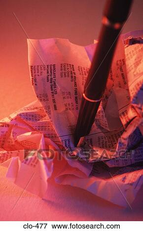 Fountain Pen and Creased Newspaper in Coloured Light View Large Photo Image Stock Photo - Fountain Pen and Creased Newspaper in Coloured Light. Fotosearch