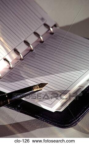 Fountain Pen and Personal Organiser View Large Photo Image Stock Photograph - Fountain Pen and Personal Organiser. Fotosearch