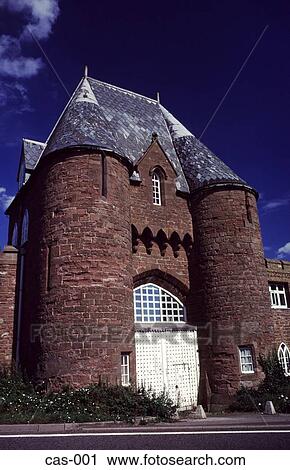 Stock Image - Gatehouse Hereford UK. Fotosearch