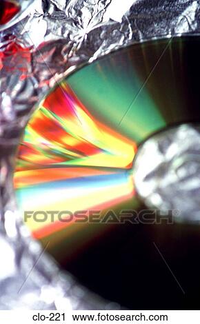 Gold CD-ROM with Coloured Refracted Light View Large Photo Image Stock Image - Gold CD-ROM with Coloured Refracted Light. Fotosearch