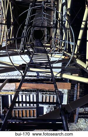 Graphic View inside a Crane Ladder View Large Photo Image Stock Image - Graphic View inside a Crane Ladder. Fotosearch