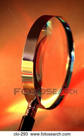 Hand of Magnifying Glass under Coloured Light View Large Photo Image Stock Image - Hand of Magnifying Glass under Coloured Light. Fotosearch