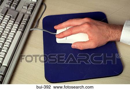 Hand Using Mouse at Computer View Large Photo Image Stock Image - Hand Using Mouse at Computer. Fotosearch