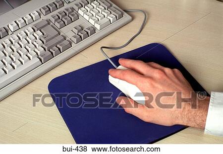 Hand using Mouse with Computer View Large Photo Image Stock Photo - Hand using Mouse with Computer. Fotosearch