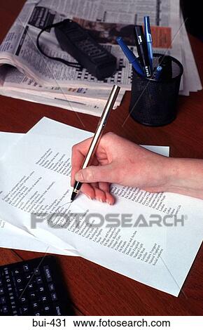 Hand Working at Desk View Large Photo Image Stock Image - Hand Working at Desk. Fotosearch