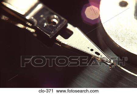 Hard Drive Writing Head View Large Photo Image Stock Image - Hard Drive Writing Head. Fotosearch
