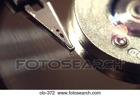 Hard Drive Writing Head View Large Photo Image Stock Image - Hard Drive Writing Head. Fotosearch
