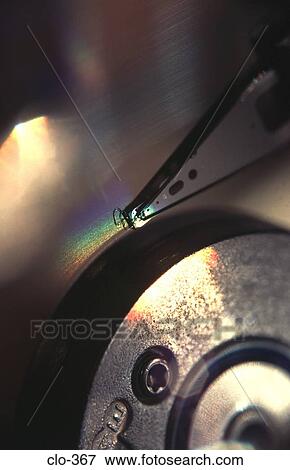 Hard Drive Writing Head View Large Photo Image Stock Photo - Hard Drive Writing Head. Fotosearch