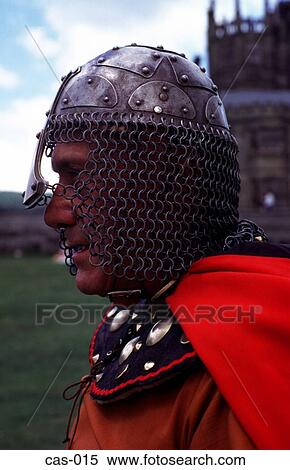 Head of Man Dressed as Medieval Warrior View Large Photo Image Stock Photography - Head of Man Dressed as Medieval Warrior. Fotosearch