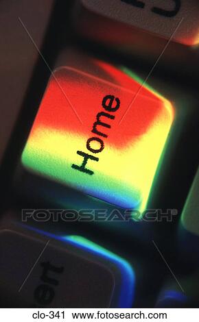 Home Key under Coloured Light View Large Photo Image Stock Image - Home Key under Coloured Light. Fotosearch
