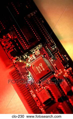 Input/Output Card in Coloured Light View Large Photo Image Stock Image - Input/Output Card in Coloured Light. Fotosearch
