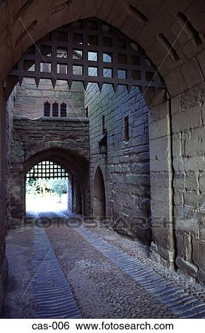 Inside Gate Defences Warwick Castle View Large Photo Image Stock Photograph - Inside Gate Defences Warwick Castle. Fotosearch