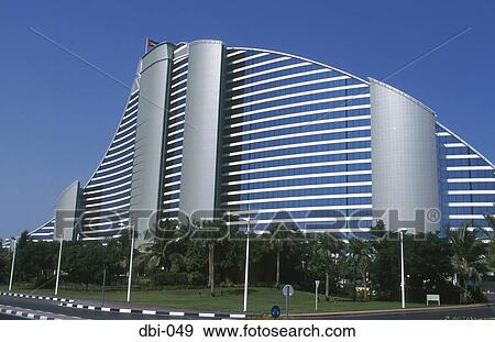 Stock Photo - Jumeirah Beach Hotel Dubai UAE. Fotosearch