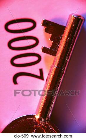 Key and 2000 on Paper View Large Photo Image Stock Photo - Key and 2000 on Paper. Fotosearch