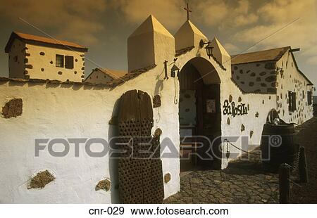 Stock Photo - La Oliva Fuerteventura Canary Islands. Fotosearch
