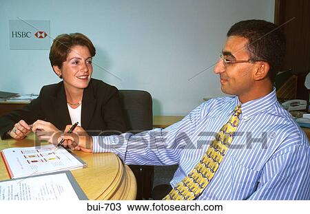 Man and Woman in Business Meeting View Large Photo Image Stock Image - Man and Woman in Business Meeting. Fotosearch