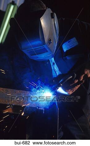 Man Using Welding Gear View Large Photo Image Stock Image - Man Using Welding Gear. Fotosearch