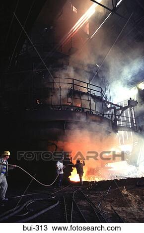 Men Working in Steel Plant Colombia View Large Photo Image Stock Image - Men Working in Steel Plant Colombia. Fotosearch