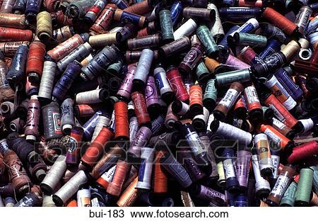 Mixed Batch of Coloured Cotton Reels View Large Photo Image Stock Image - Mixed Batch of Coloured Cotton Reels. Fotosearch