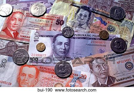 Stock Image - Money Currency Peso Philippines. Fotosearch