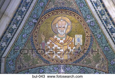 Mosaic Detail Sveti Nicholas Russian Church Sofia Bulgaria View Large Photo Image Stock Image - Mosaic Detail Sveti Nicholas Russian Church Sofia Bulgaria. Fotosearch