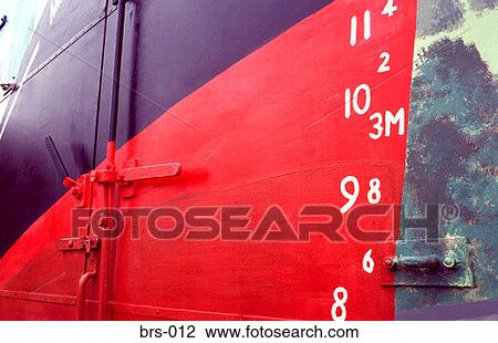 Mural of Loading Lines at Bow of Ship UK View Large Photo Image Stock Image - Mural of Loading Lines at Bow of Ship UK. Fotosearch