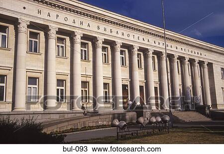 National Library Sofia Bulgaria View Large Photo Image Stock Image - National Library Sofia Bulgaria. Fotosearch