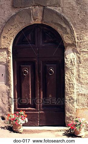 Old Stone Doorway Tuscany Italy Europe View Large Photo Image Stock Photo - Old Stone Doorway Tuscany Italy Europe. Fotosearch