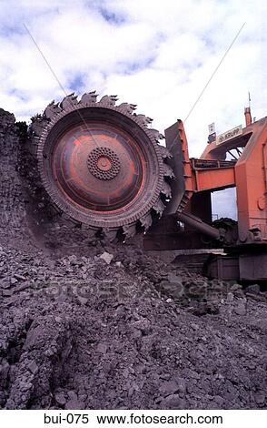 Open Cast Coal Mining Bucket Excavator View Large Photo Image Stock Photography - Open Cast Coal Mining Bucket Excavator. Fotosearch