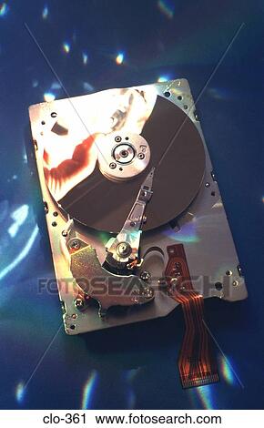 Opened Hard Drive View Large Photo Image Stock Image - Opened Hard Drive. Fotosearch