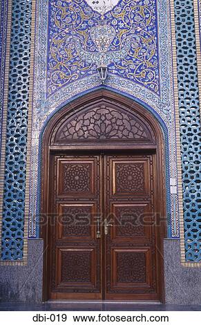 Ornate Doorway Dubai UAE View Large Photo Image Stock Photo - Ornate Doorway Dubai UAE. Fotosearch