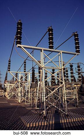 Outdoor Equipment at a Power Station UK View Large Photo Image Stock Photo - Outdoor Equipment at a Power Station UK. Fotosearch