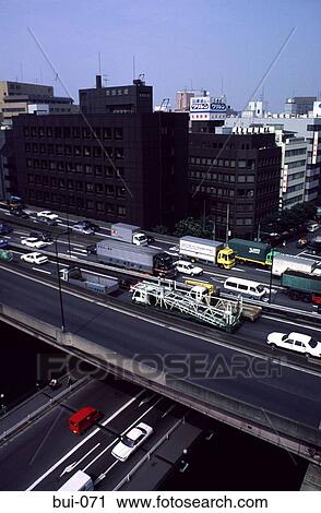 Overhead Road in Tokyo View Large Photo Image Stock Image - Overhead Road in Tokyo. Fotosearch