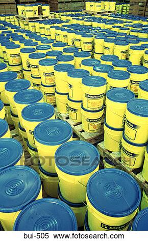Paint Drums in Factory Venezuela View Large Photo Image Stock Photography - Paint Drums in Factory Venezuela. Fotosearch